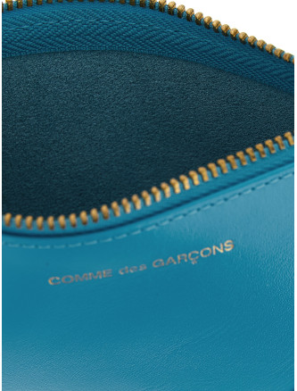 Кошелёк COMME DES GARÇONS WALLET 'Classic leather line’ card holder (SA8100BLUE) #