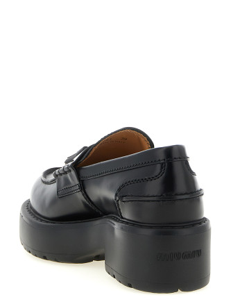 Лоферы MIU Loafers with tassels (5D743EF055B4LF0002) #