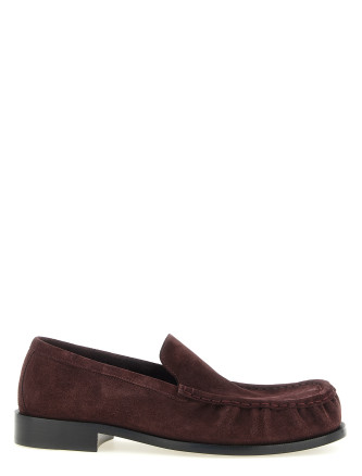 Лоферы DRIES VAN NOTEN Suede loafers