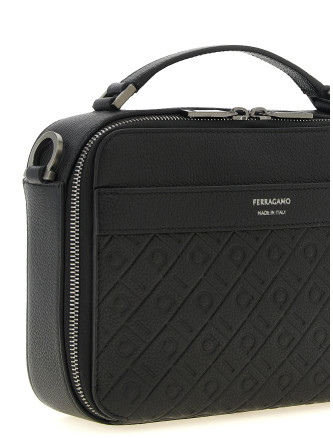 Сумка кросс-боди FERRAGAMO 'Ferragamo Monogram' (794098NERO) #