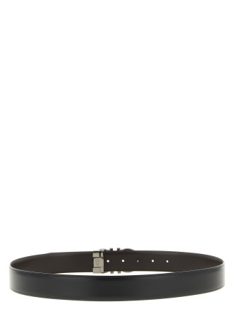 Ремень FERRAGAMO 'Double Gancini' (694531NERO) #
