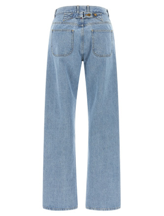 Джинсы THOM BROWNE Back martingale jeans (FTC509WF1215480) #