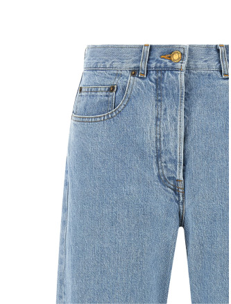 Джинсы THOM BROWNE Back martingale jeans (FTC509WF1215480) #