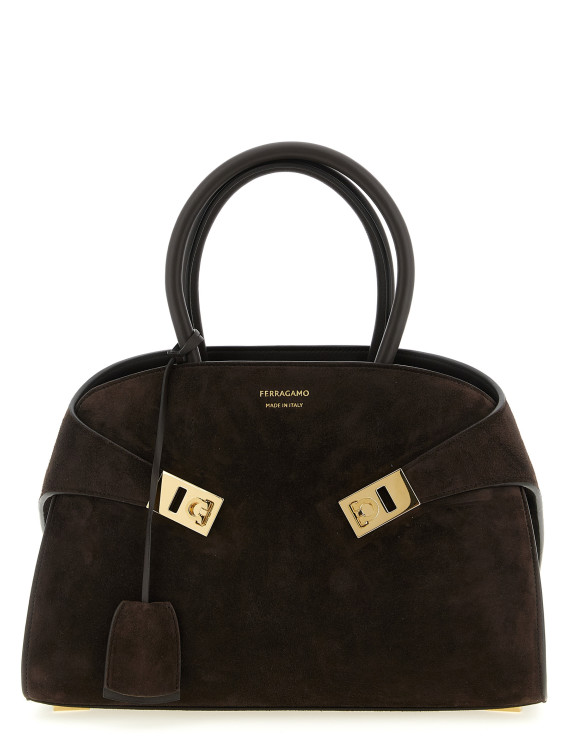 Сумка FERRAGAMO 'Hug Th (S)' (792065TESTADIMORO) #1