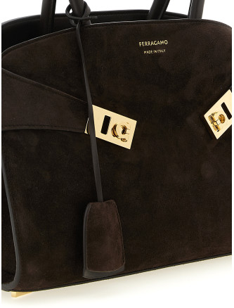 Сумка FERRAGAMO 'Hug Th (S)' (792065TESTADIMORO) #