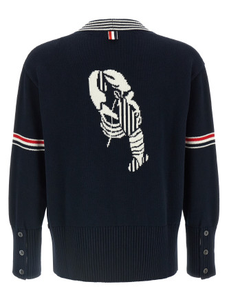 Кардиган THOM BROWNE 'Lobster' (MKC645AY3043415) #
