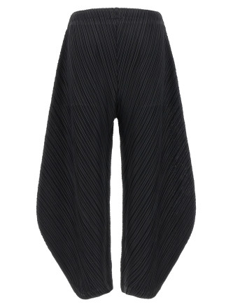 Брюки PLEATS PLEASE ISSEY MIYAKE 'Thicker Bottoms 1' (PP68JF37315) #