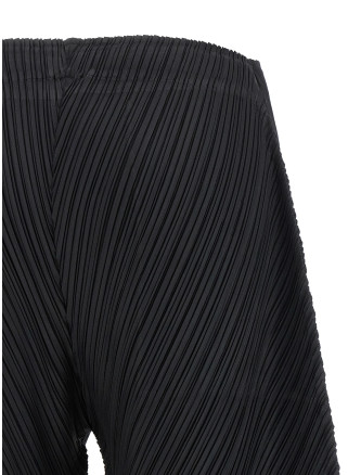 Брюки PLEATS PLEASE ISSEY MIYAKE 'Thicker Bottoms 1' (PP68JF37315) #
