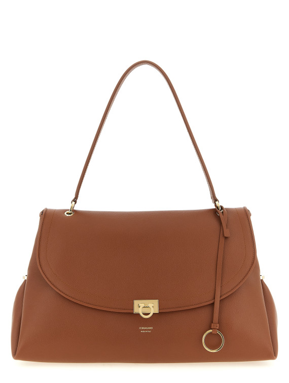 Сумка FERRAGAMO 'Ferragamo Sofia 2026 (L)' (796251NEWCOGNAC) #1