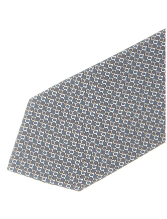 Галстук FERRAGAMO 'Chicca' (794733FGRIGIO) #