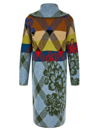 Кардиган DRIES VAN NOTEN Patchwork intarsia cardigan (2620212344740514) #