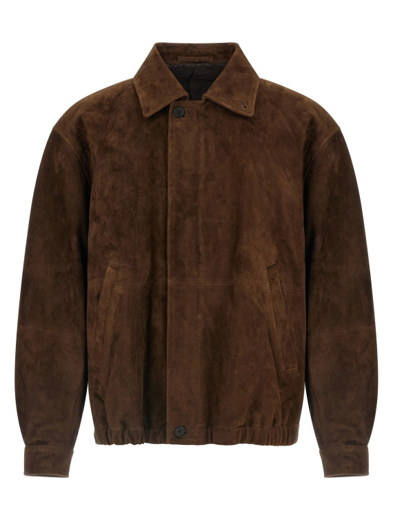 Верхняя одежда SSSTEIN Suede jacket (ST1551BROWN) #1
