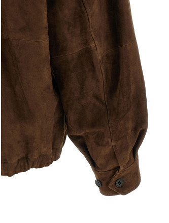 Верхняя одежда SSSTEIN Suede jacket (ST1551BROWN) #