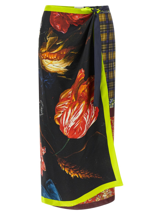 Юбка макси DRIES VAN NOTEN Wrap sarong skirt (2620108044058978) #1