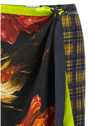 Юбка макси DRIES VAN NOTEN Wrap sarong skirt (2620108044058978) #
