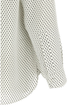 Рубашка TOM FORD Micro-print shirt (HRN009FMS132WNC) #