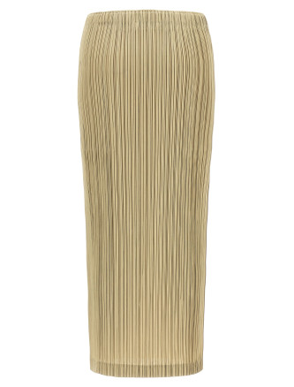 Юбка миди PLEATS PLEASE ISSEY MIYAKE 'Thicker Bottoms 1' (PP68JG37442) #