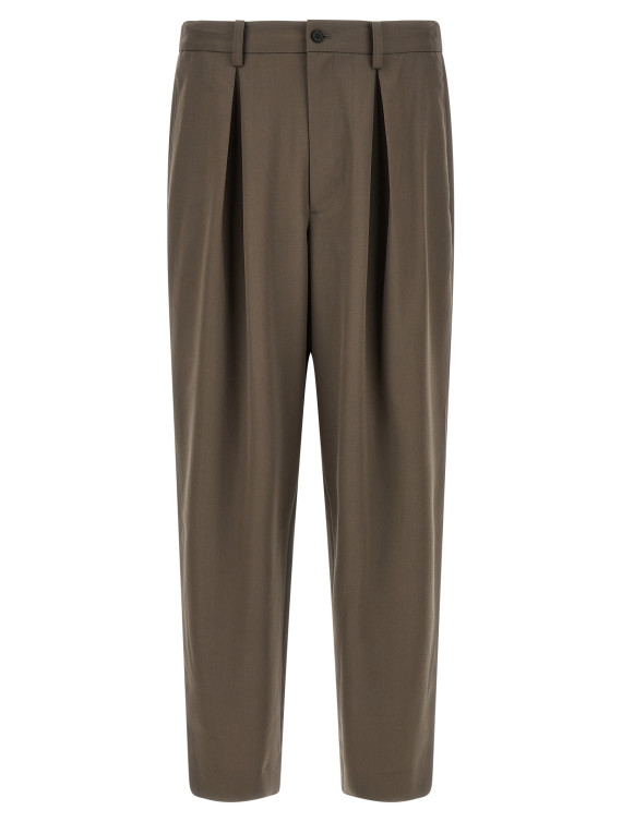 Брюки SSSTEIN Pants with pleats (ST1608KHAKIBEIGE) #1