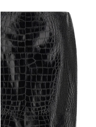 Юбка ERMANNO SCERVINO Coconut print sheath skirt with lace (D492O766APKIJ95708) #