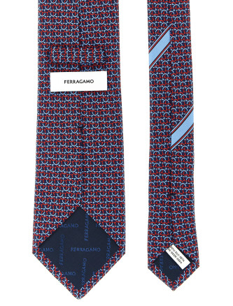 Шарф FERRAGAMO 'Cerchio' (794542FBLUSCUROROSSO) #