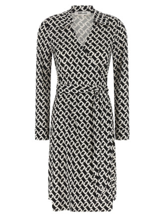 Printed 'New Jean' dress