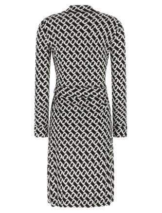 Платье миди DIANE VON FURSTENBERG 'New Jean' (D885BCLMEDSLJYCLMED) #