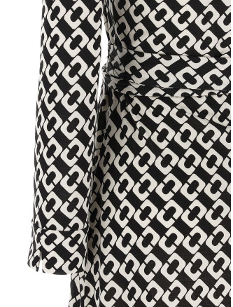 Платье миди DIANE VON FURSTENBERG 'New Jean' (D885BCLMEDSLJYCLMED) #