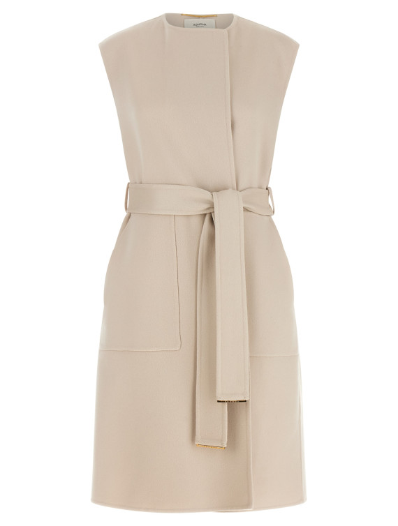 Жилет AGNONA Belted vest (TV1201D7036N14) #1
