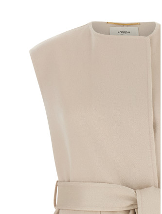 Жилет AGNONA Belted vest (TV1201D7036N14) #
