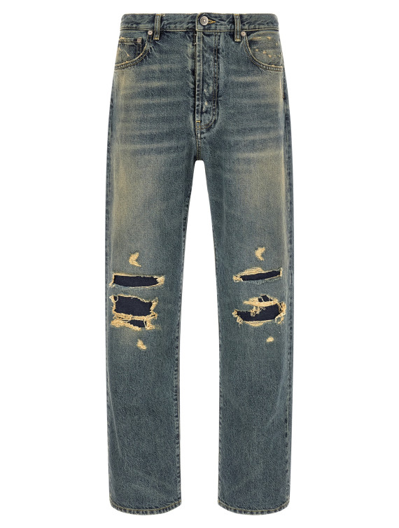 Джинсы MAISON MARGIELA Jeans Distressed (S67LA0053M30066965) #1