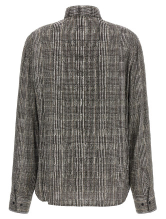 Рубашка ERMANNO SCERVINO All-over rhinestone shirt (D492K361CTXHFS4904) #