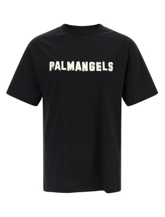 Футболка PALM ANGELS Logo print T-shirt