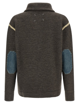 Свитер MAISON MARGIELA 'Elbow Patch Quarter-Zip ' (S50HA1072S18147814M) #