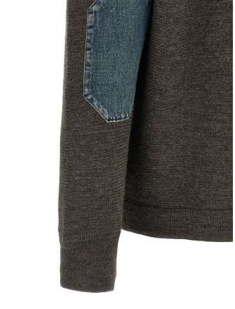 Свитер MAISON MARGIELA 'Elbow Patch Quarter-Zip ' (S50HA1072S18147814M) #
