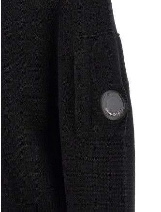'Lambswool GRS' sweater with Lens detail (21CMKN085A110149A999) #