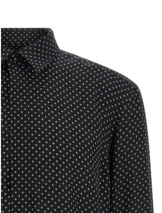 Рубашка TOM FORD Micro-print shirt (HRN009FMS131NWA) #