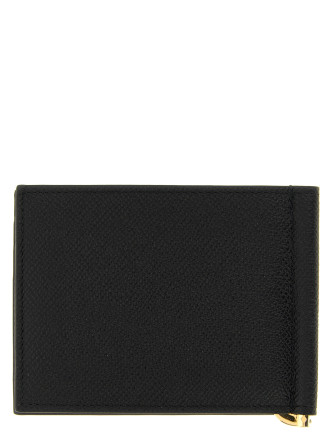 Кошелёк FERRAGAMO Gancini wallet with clip (776473NERO) #