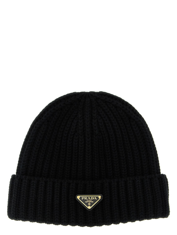 Шапка PRADA Logo triangle beanie (1HC3902DZLF0002) #1