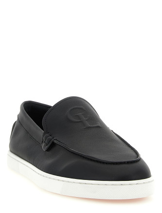 Лоферы CHRISTIAN LOUBOUTIN 'NeoCL Boat' (3260683BK01) #