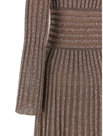 Платье макси MISSONI Knitted metallic dress (DS26WG0NBK01JBS30GG) #
