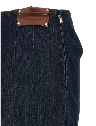 Юбка миди DRIES VAN NOTEN Draped skirt (2621308064401507) #