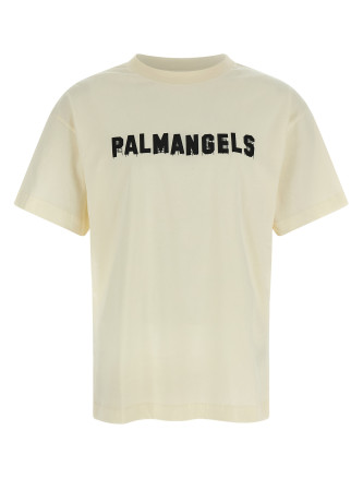 Футболка PALM ANGELS Logo print T-shirt