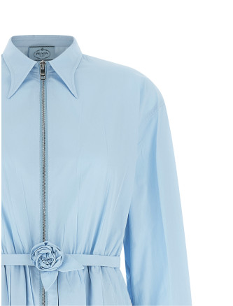 Poplin shirt dress (P3T45RSOOO126LF0012) #