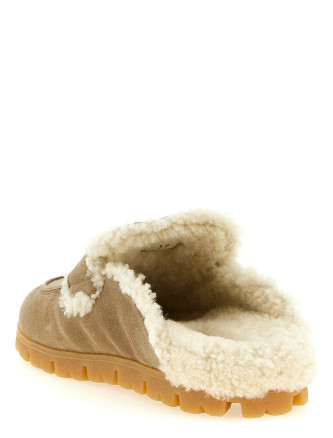 Сабо PRADA Suede sabots (1R129OFZF20JFTF0F24) #