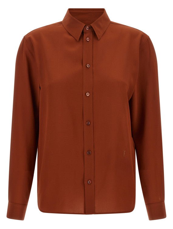 Рубашка SAINT LAURENT 'Cassandre' (864595Y100W2092) #1