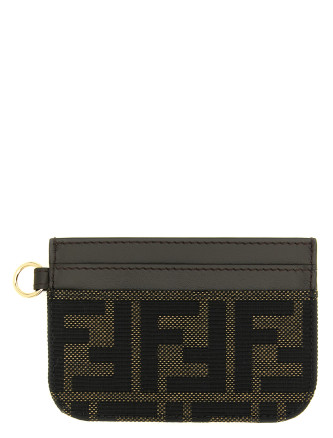 Кошелёк FENDI FF jacquard cardholder