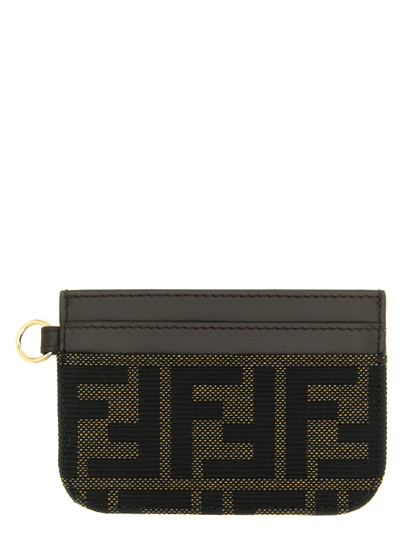 Кошелёк FENDI FF jacquard cardholder (8M0592B17AF14YN) #1