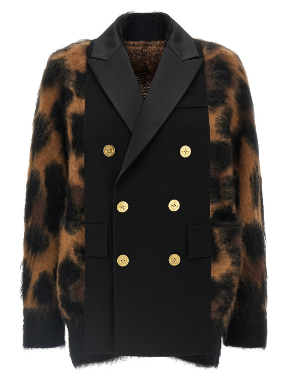 Кардиган SACAI Cardigan with double-breasted insert (2608782015) #1
