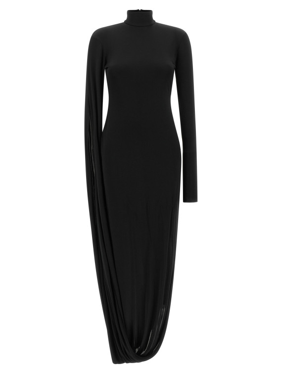 Платье макси GIUSEPPE DI MORABITO Draped dress (07PFDR534X1670899) #1