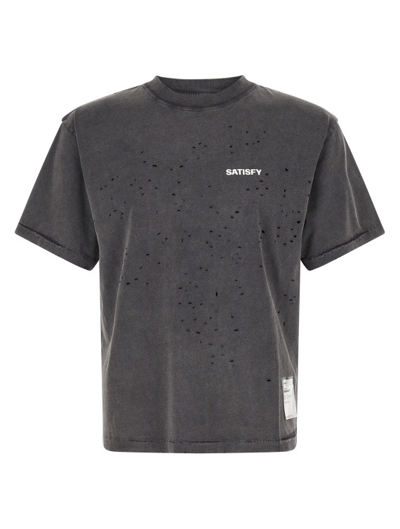 Футболка SATISFY T-shirt with openwork details (1100600A0200A02) #1